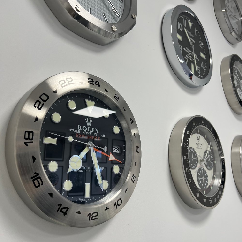 Rolex gmt master wall on sale clock