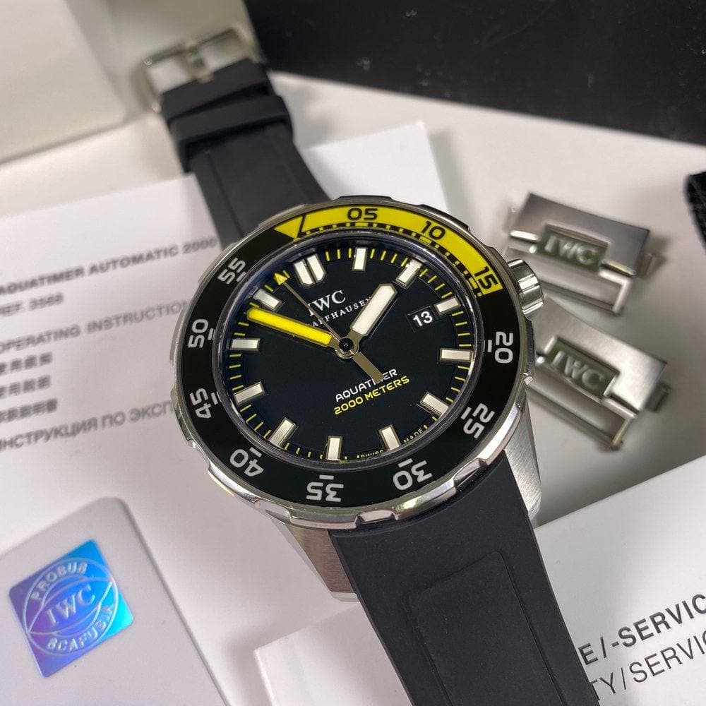 IWC Aquatimer 2000 IW356802 - Swiss Watch Trader 