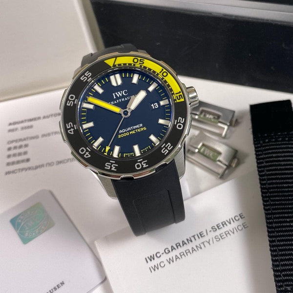 Iwc hot sale aquatimer yellow