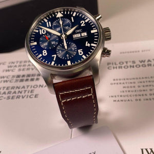 IWC Pilot Chronograph Petit Prince IW377714 - Swiss Watch Trader 