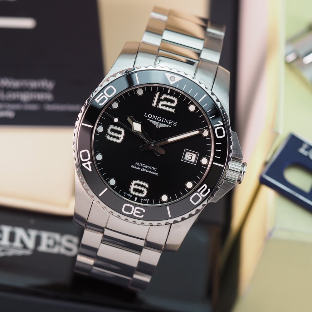 Longines HydroConquest L37814566 (2021) - Swiss Watch Trader