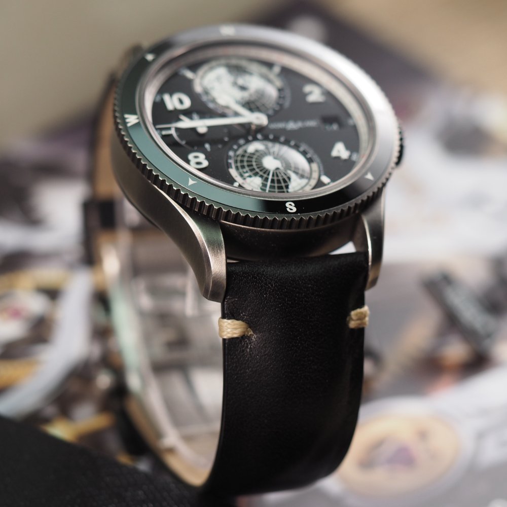 Montblanc 1858 geosphere discount ultra black limited edition