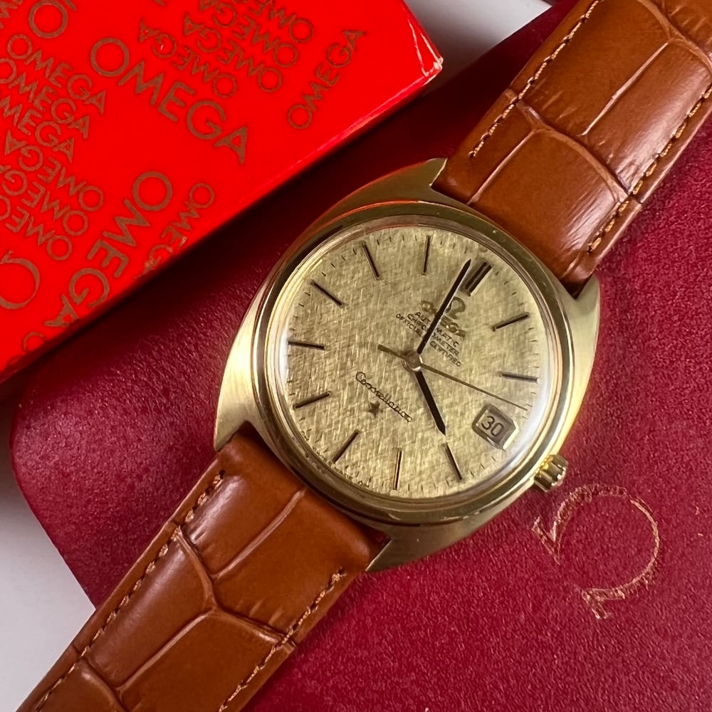 Omega Constellation 18ct Gold 1685009 (1968) - Swiss Watch Trader