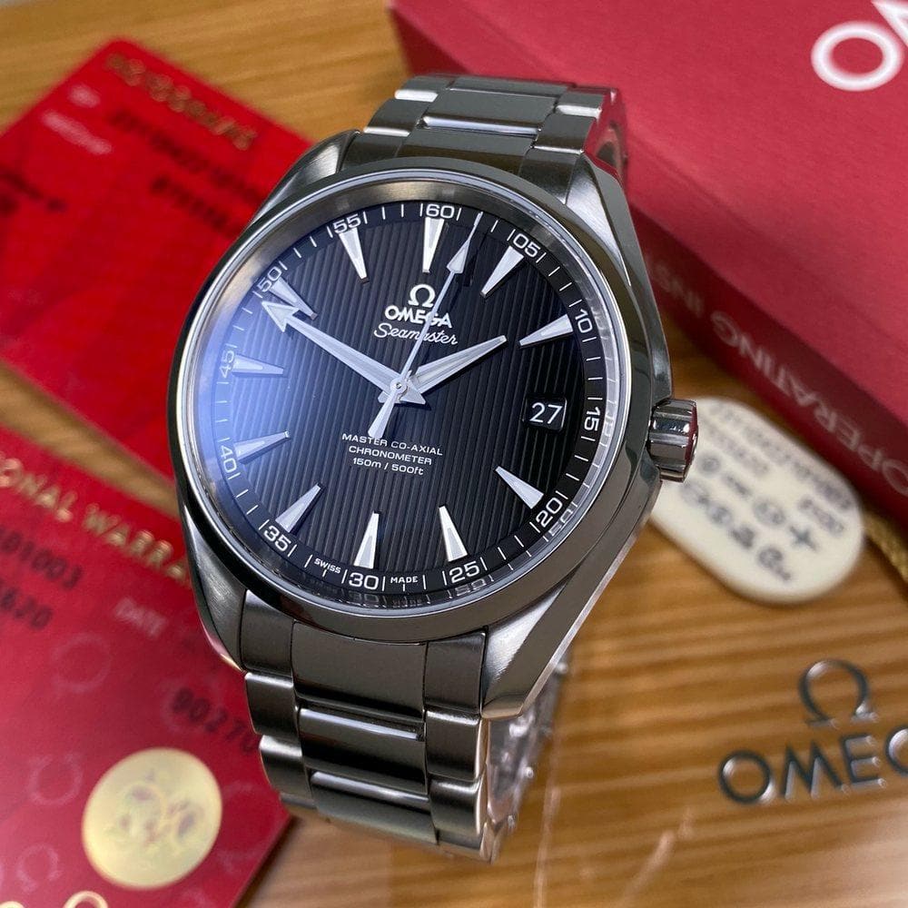 Omega seamaster master co deals axial chronometer 150m 500ft