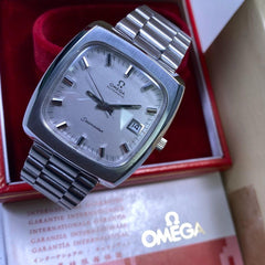 Omega Seamaster Big Square 166.0138 Silver Dial 1972