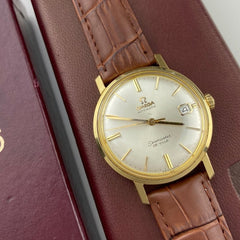 Omega seamaster de discount ville automatic gold