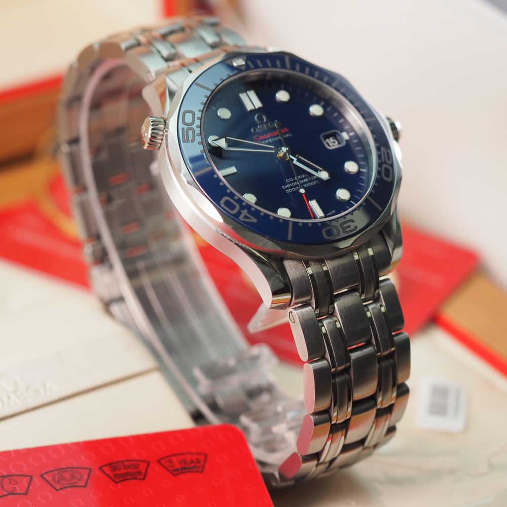 Seamaster ceramic outlet blue