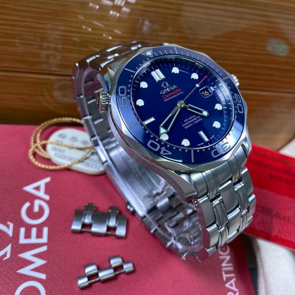 Omega seamaster sale 300 ceramic blue