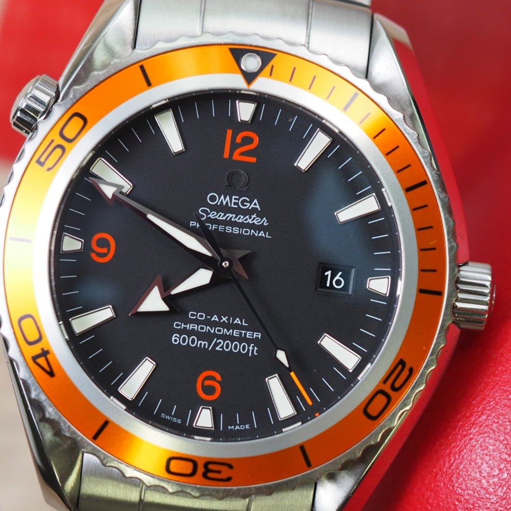 Omega seamaster planet on sale ocean second hand