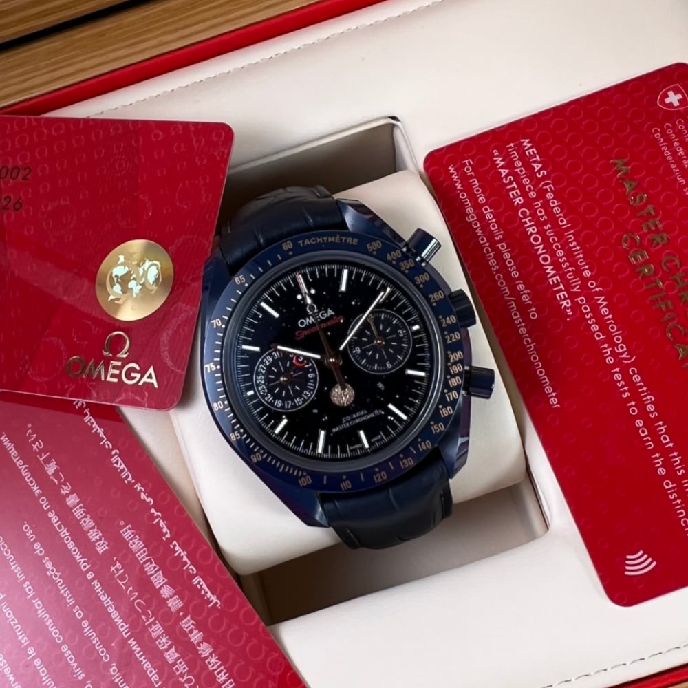 Speedmaster blue side of the online moon