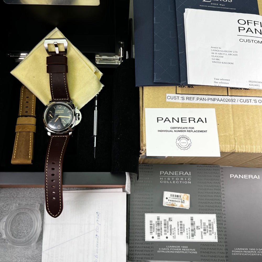 Panerai Luminor 1950 3 Day Power Reserve PAM00423