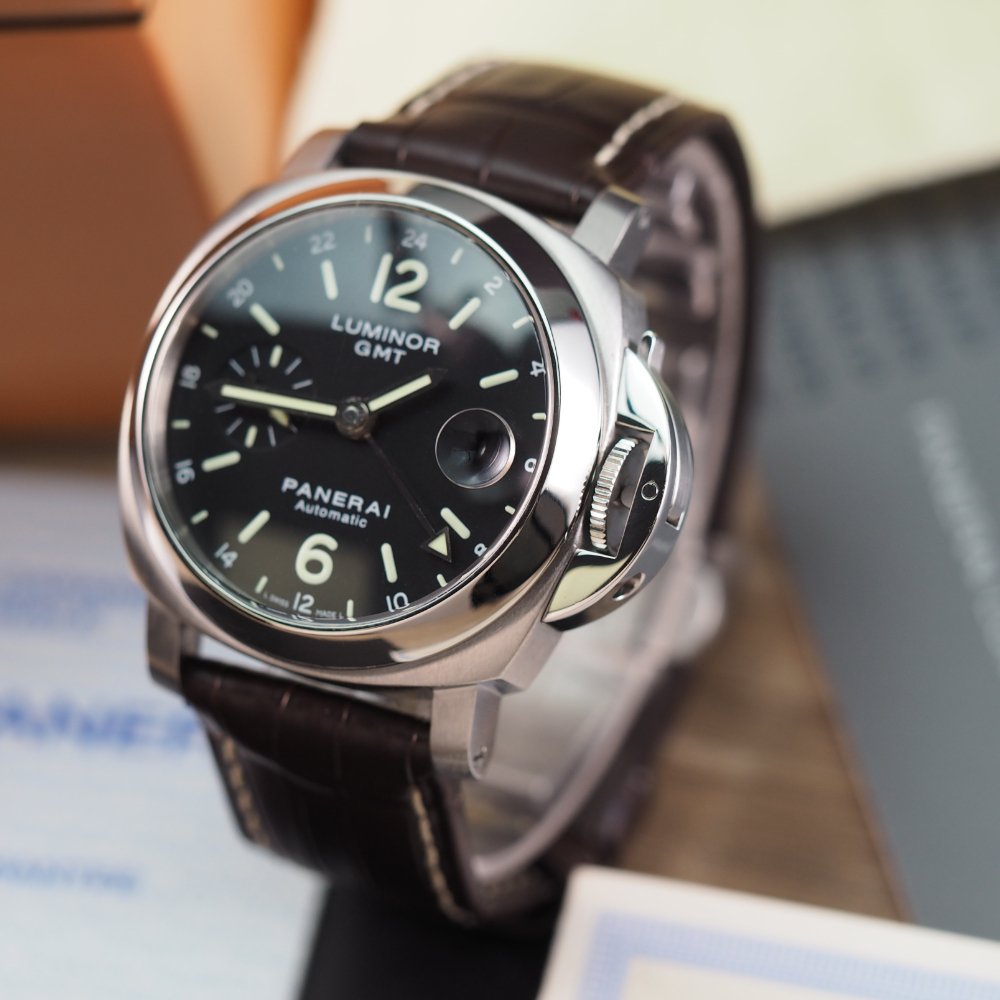 Panerai Luminor GMT PAM00244 40mm For Sale