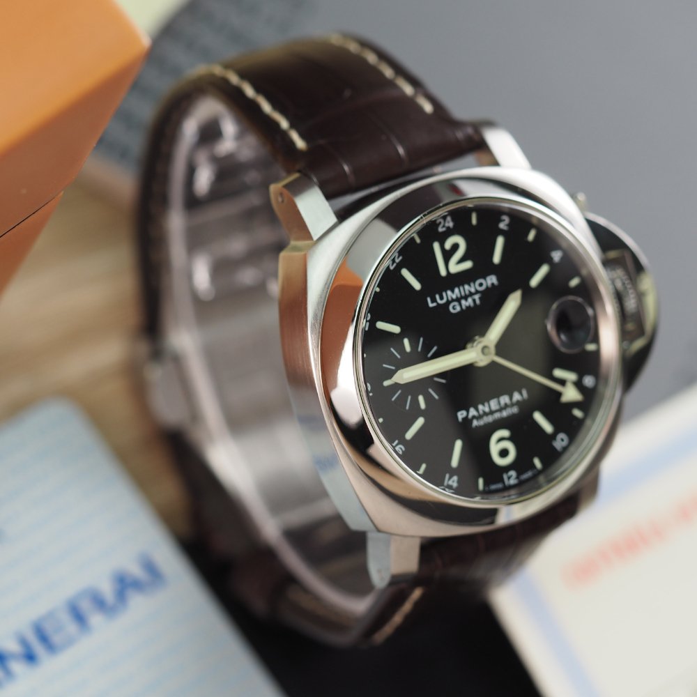 Panerai Luminor GMT PAM00244 40mm For Sale