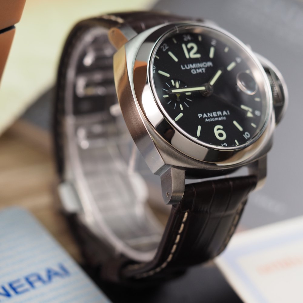 Panerai Luminor GMT PAM00244 40mm For Sale