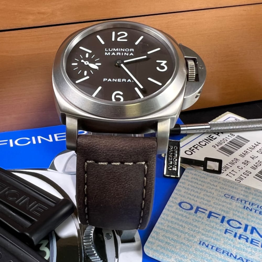 Panerai Luminor Marina PAM00118 for Sale Free UK Delivery