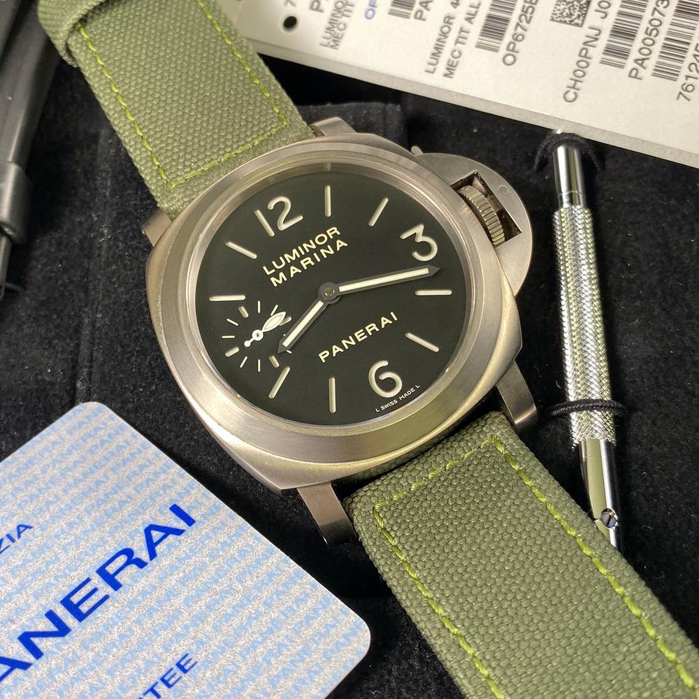 Panerai Luminor Marina PAM00177 Titanium 0 APR Finance Available