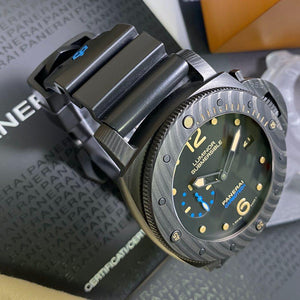Panerai Submersible Carbotech PAM00616 - Swiss Watch Trader 