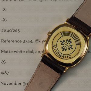 Patek Philippe Golden Ellipse 3734 (1987) - Swiss Watch Trader