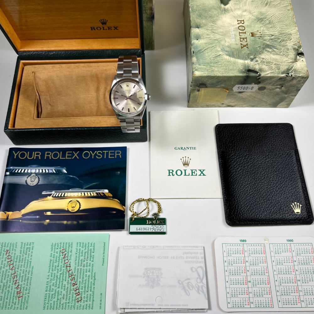 Rolex air best sale king box