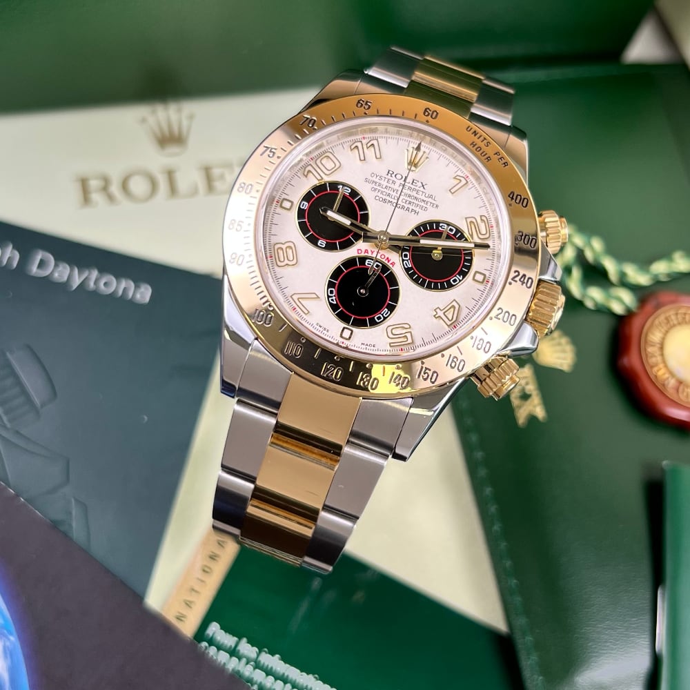 Rolex Cosmograph Daytona 116523 Panda Racing Dial