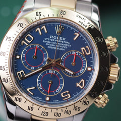 Rolex daytona 116523 online blue