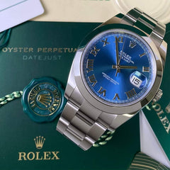 Rolex Datejust 41 126300 Azzurro Blue Dial for Sale UK