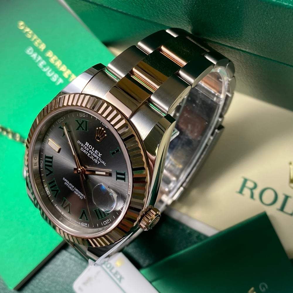 Rolex datejust best sale wimbledon for sale