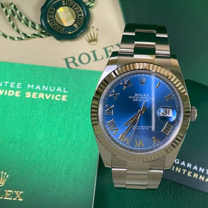 Rolex Datejust 41 126334 Azzuro Blue (2021) - Swiss Watch Trader