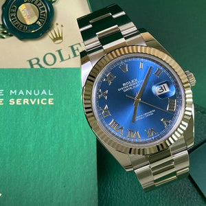 Rolex Datejust 41 126334 Azzuro Blue (2021) - Swiss Watch Trader