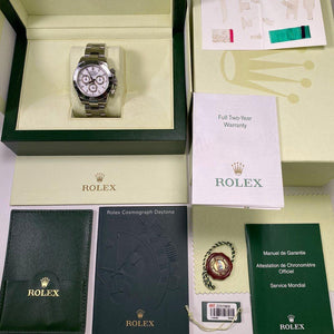 Rolex Daytona 116520 •WHITE DIAL• (2007 - Z Serial) - Swiss Watch Trader 