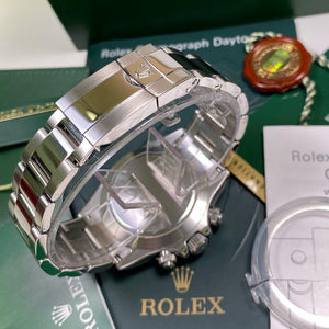 Rolex Daytona 116520 •WHITE DIAL• (2008 - V Serial) - Swiss Watch Trader 