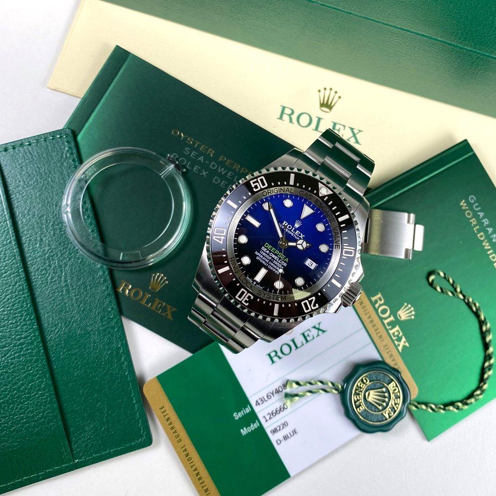 Rolex Deepsea 126660 D Blue Cameron 2018 Finance Available