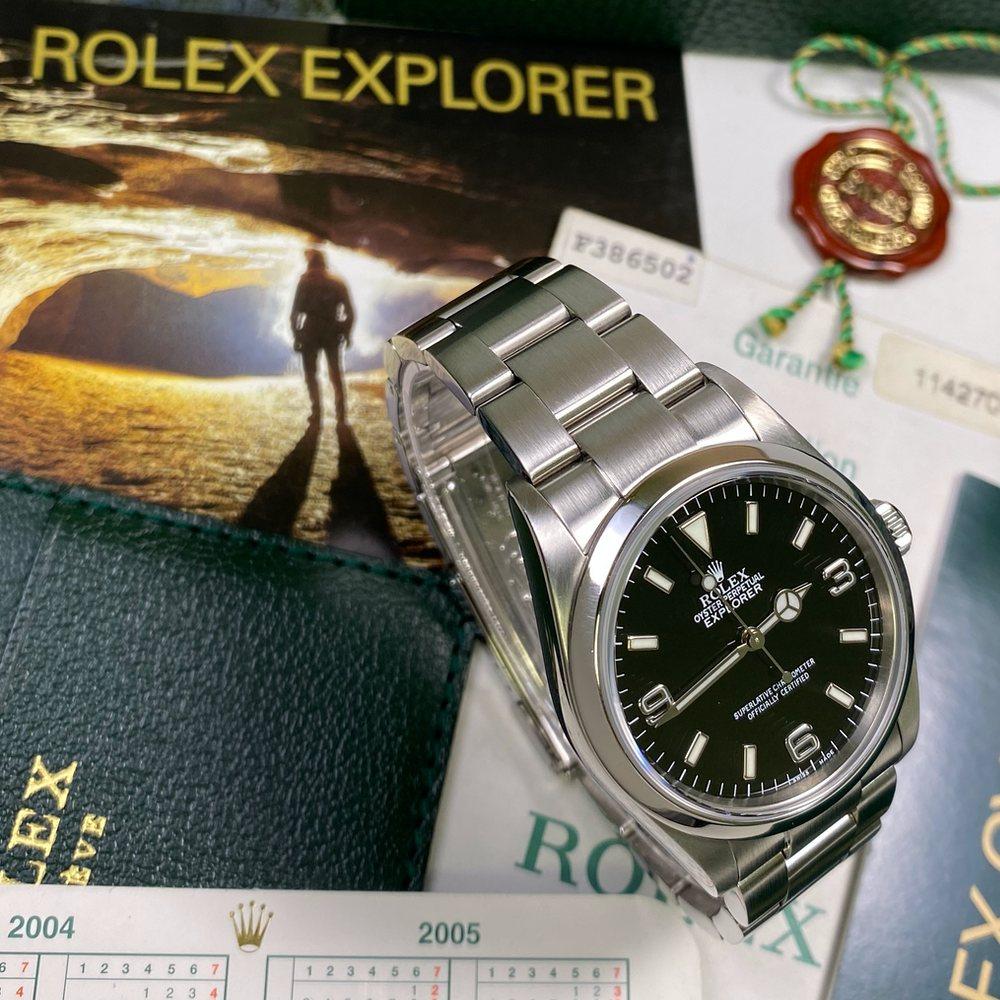 Rolex on sale explorer 2004