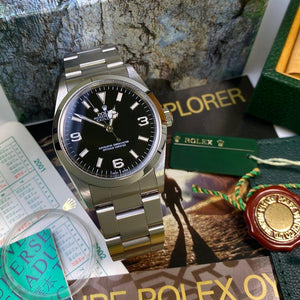 Rolex Explorer 14270 36mm (2001 - P Serial) - Swiss Watch Trader 