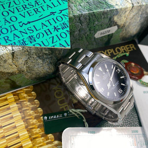 Rolex Explorer 14270 36mm •SWISS dial• (1999 - A Serial) - Swiss Watch Trader 