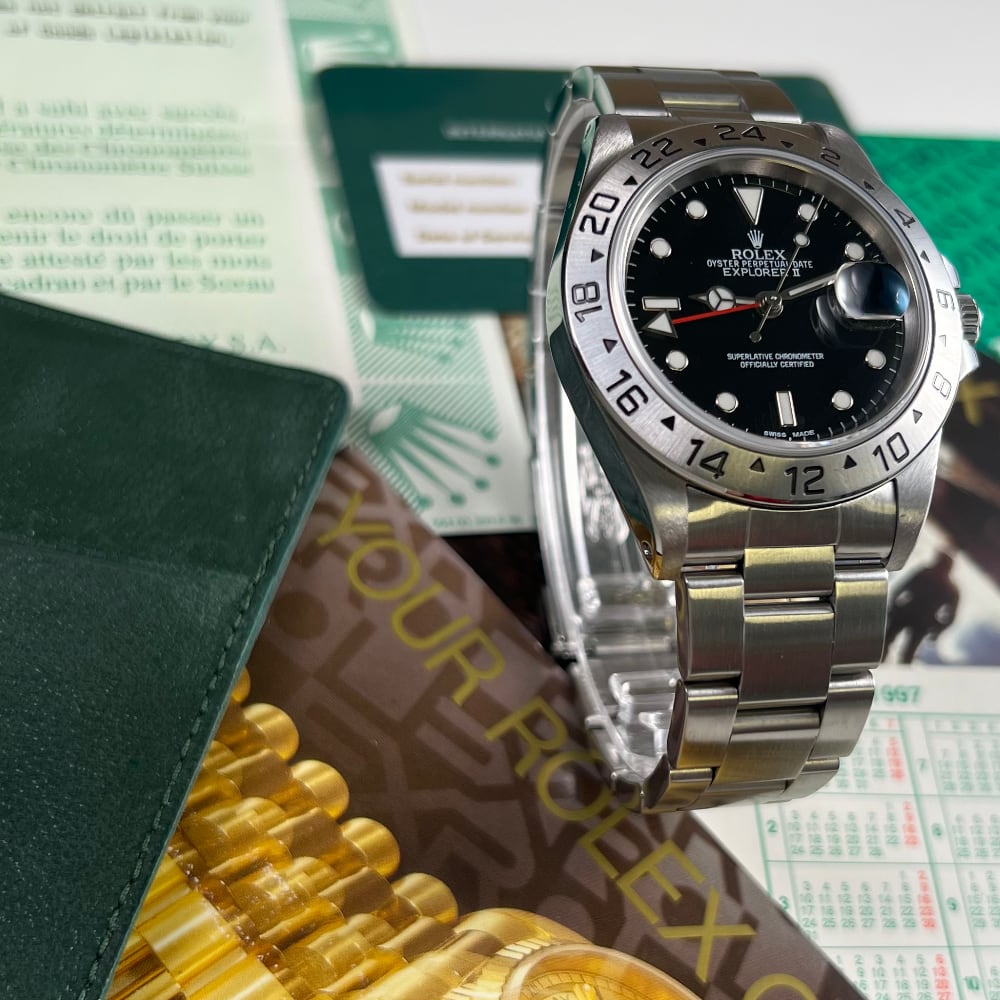 Rolex Explorer II 16570 Black Dial 1997 for Sale Free UK Delivery