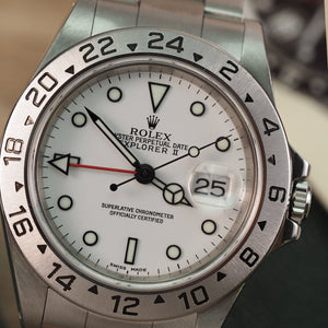 Rolex Explorer II 16570 (1999) - Swiss Watch Trader