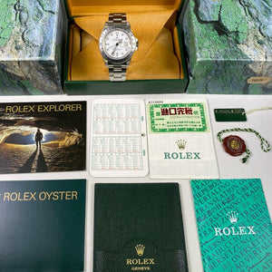 Rolex Explorer II 16570 (1999-A) - Swiss Watch Trader 