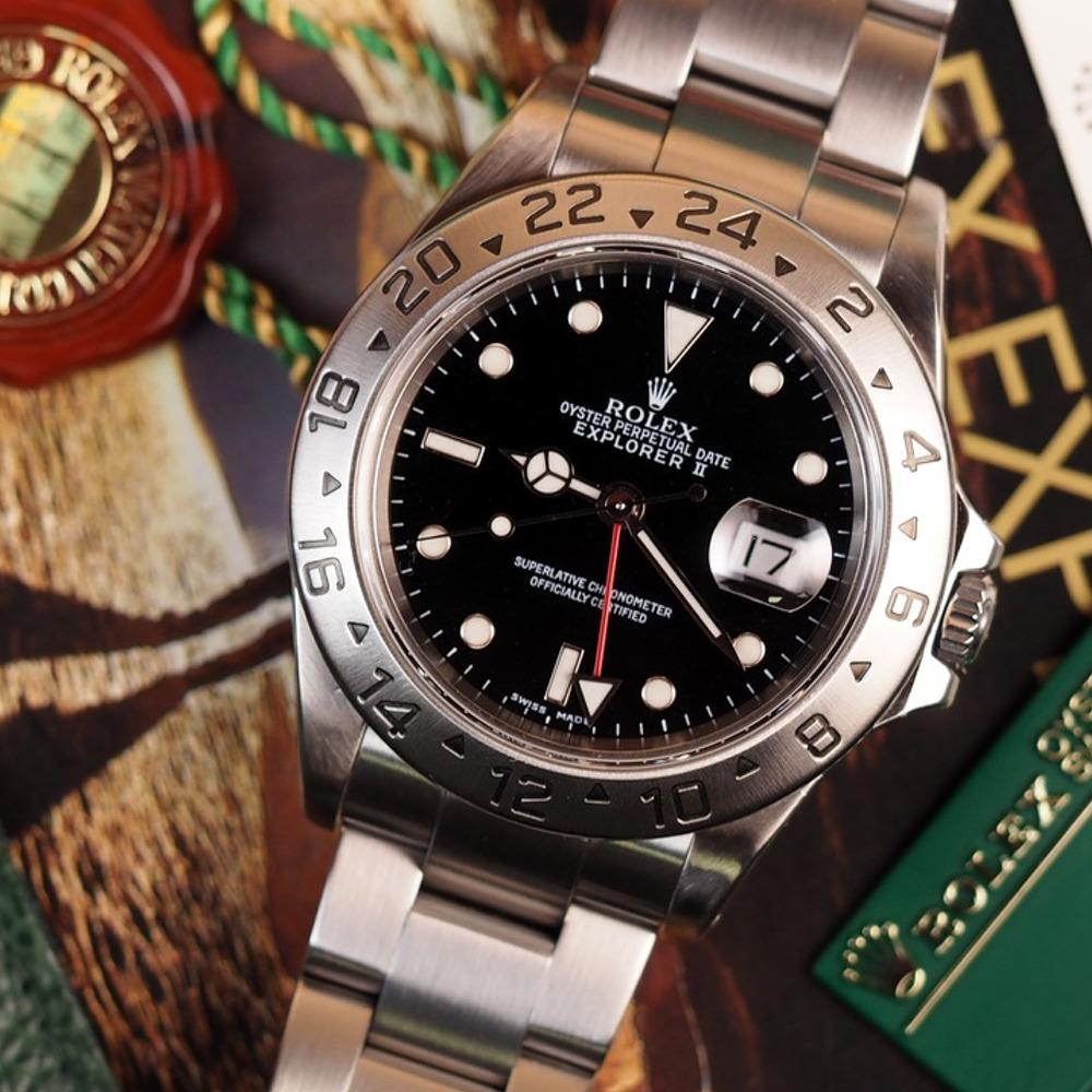Rolex Explorer II 16570 (2003-Y) - Swiss Watch Trader 