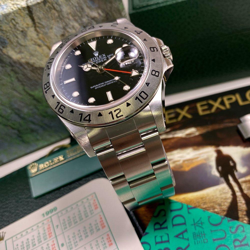 Rolex Explorer II 16570 Black Dial Tritium Dial Vintage Watch for Sale