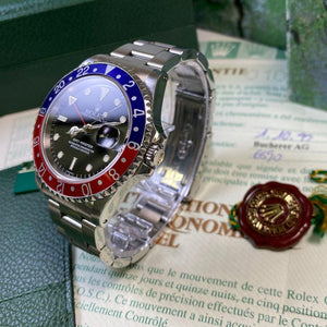 Rolex GMT Master 16700 •PEPSI BEZEL• (1999 - A Serial) - Swiss Watch Trader 