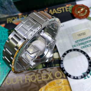 Rolex GMT Master 16700 Pepsi Bezel & Tritium Dial (1998 - U Serial) - Swiss Watch Trader 