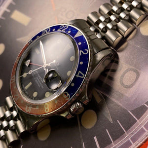 Rolex GMT Master 1675 Jubilee - MK2 Dial (1972) - Swiss Watch Trader 