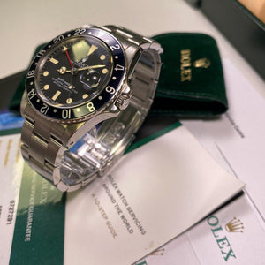 Rolex GMT Master 16750 Matte Dial (1981) - Swiss Watch Trader 