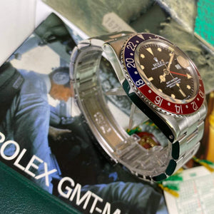 Rolex GMT Master 16750 Pepsi (1986) - Swiss Watch Trader