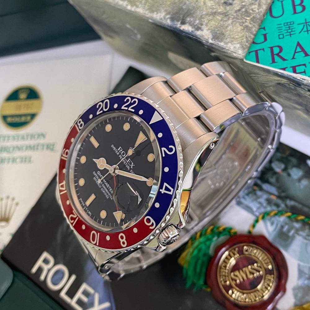 Rolex GMT Master 16750 Pepsi Bezel for Sale Free UK Delivery