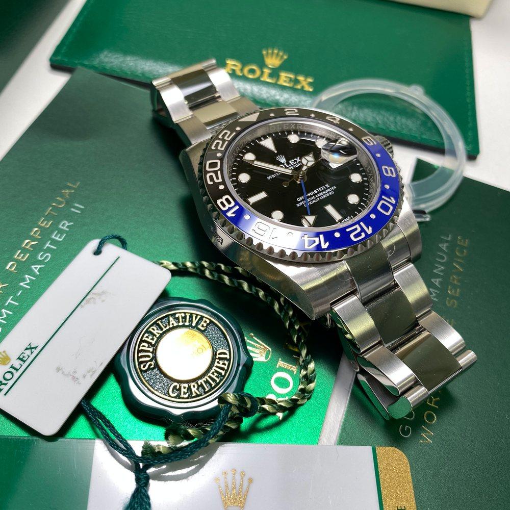 Rolex GMT Master II 116710 BLNR Batman Free UK Delivery