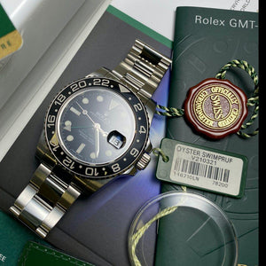 Rolex GMT Master II 116710 LN •SERVICED• (2009) - Swiss Watch Trader 