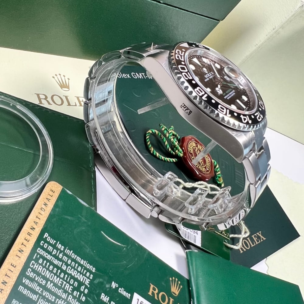 Rolex gmt master on sale ii green dial price