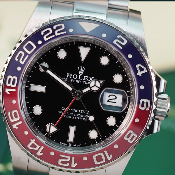 Rolex GMT Master II 126710 BLRO Pepsi Bezel for Sale